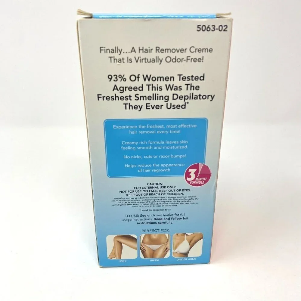 Sally Hansen Pure Scent-Sation Hair Remover Creme for Body, 5.3 Ounce